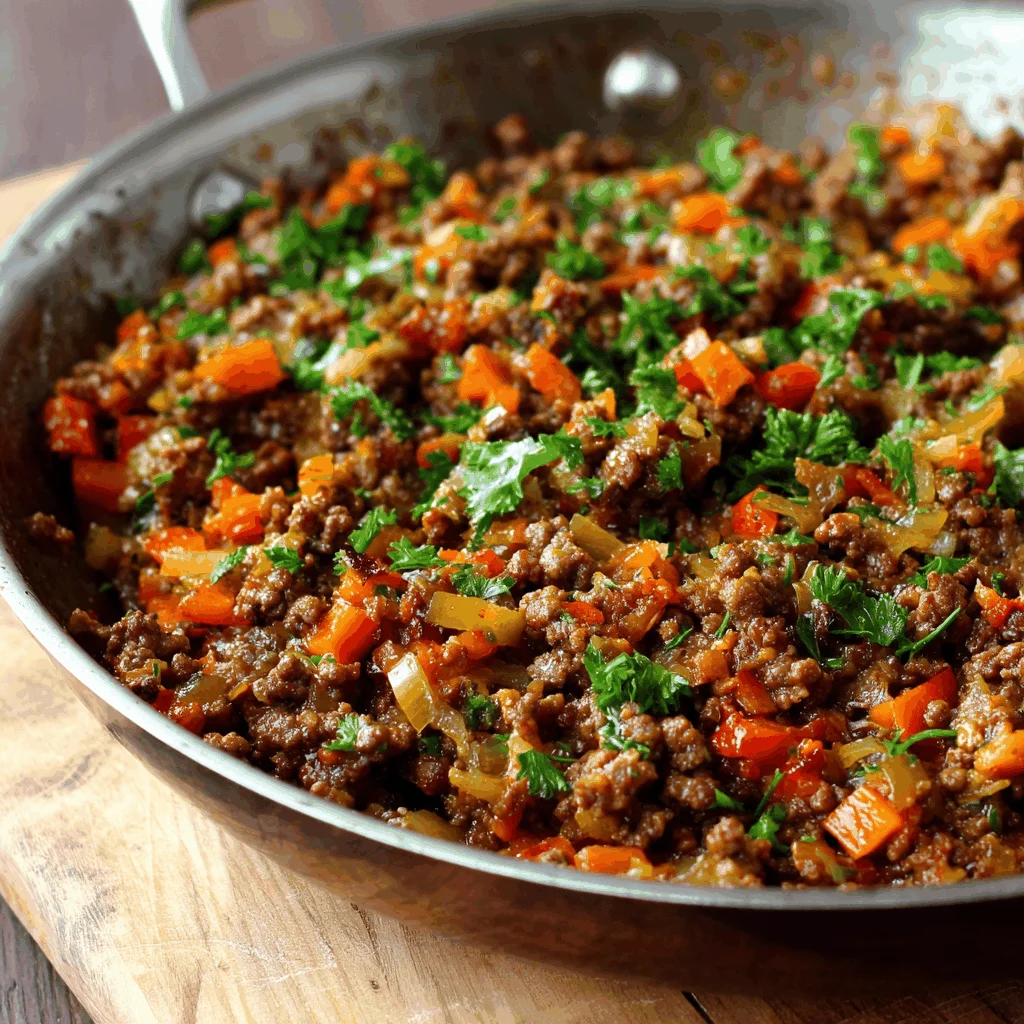 A delicious plate of 17 Budget Friendly & Easy Ground Beef Recipes To Try This Week