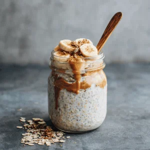 A delicious plate of 30 High Protein Overnight Oats