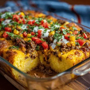 A delicious plate of Hobo Casserole Recipe