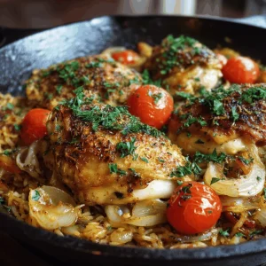 A delicious plate of One-Pan Chicken with Buttered Noodles