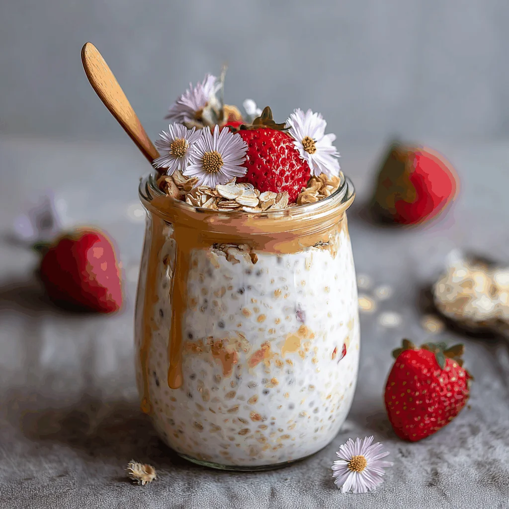Collage showcasing ten delicious overnight oats flavor variations in mason jars.