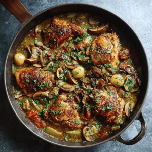 A delicious plate of Whole30 Marry Me Chicken