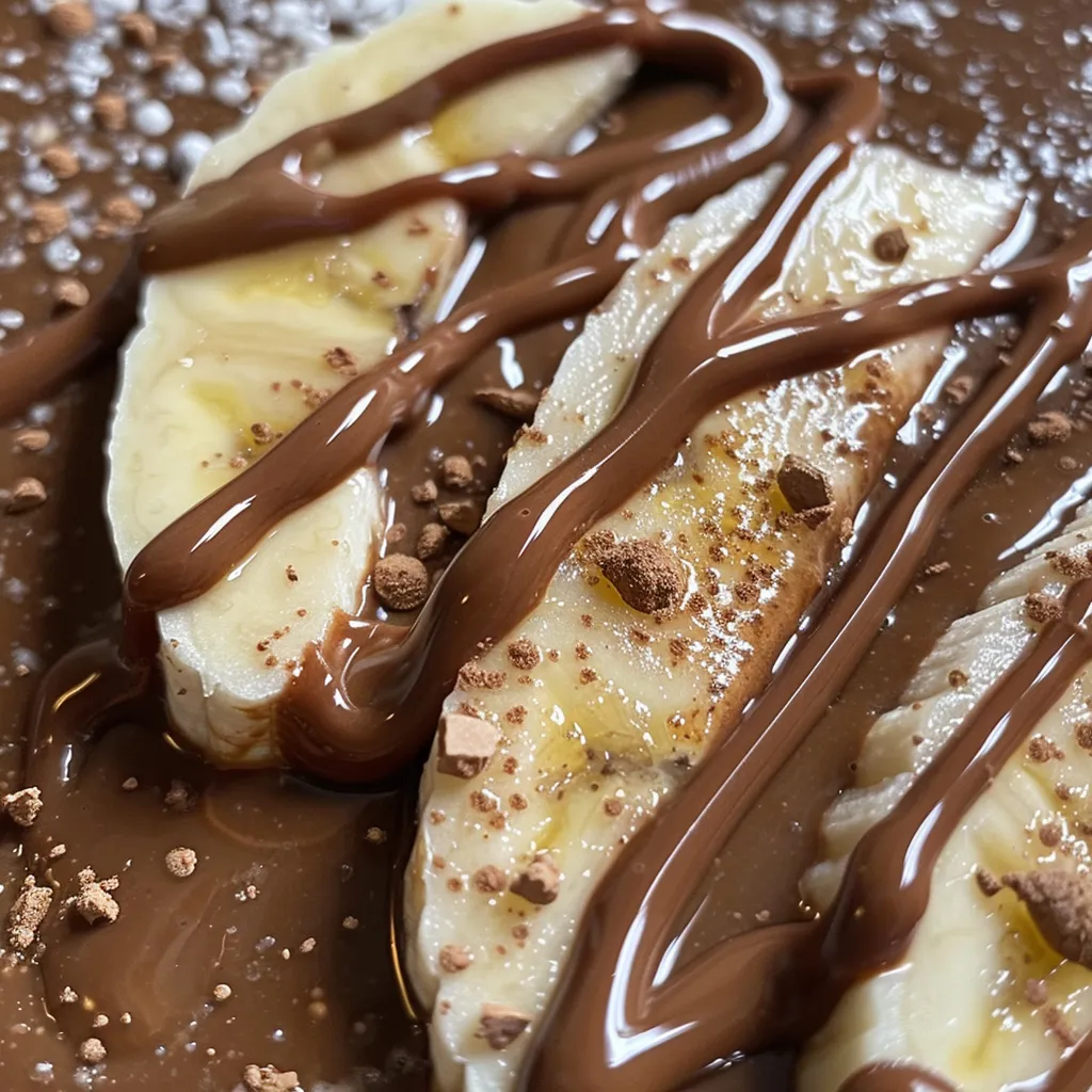 A side view of a luscious chocolate avocado mousse, garnished with a sprinkle of cocoa.