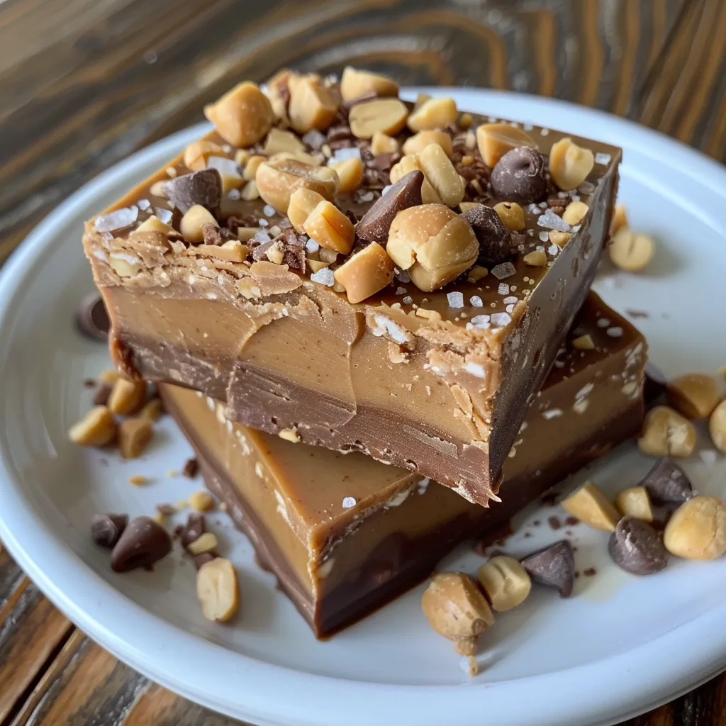 Detailed shot of vegan protein fudge highlighting its creamy texture and rich ingredients.