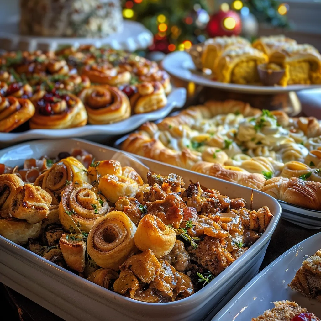 A detailed view of Hannah's hands as she cooks delicious holiday recipes.
