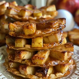 Juicy mini apple pies arranged neatly, highlighting their flaky pastry and warm filling.