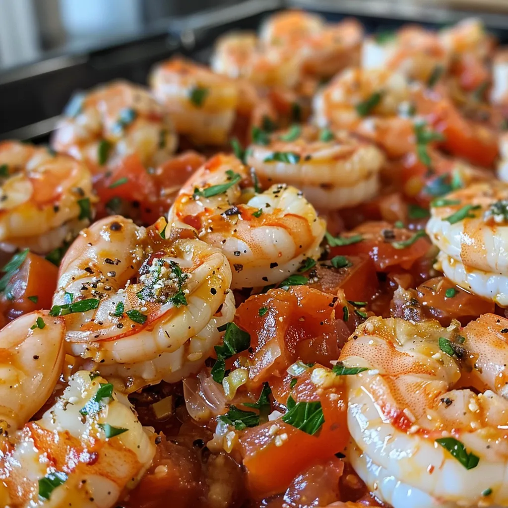Fresh shrimp atop cocktail sauce in delicate appetizers.