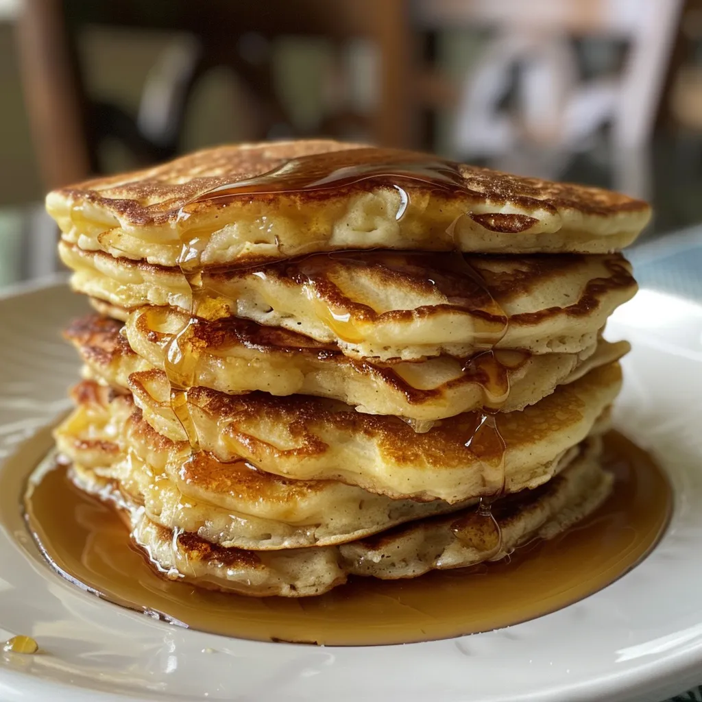 Delicious cottage cheese pancakes arranged artistically with chocolate chips.