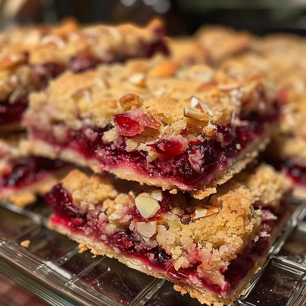Deliciously baked cranberry white chocolate crumb bars with a golden crumb topping and vibrant cranberry filling.