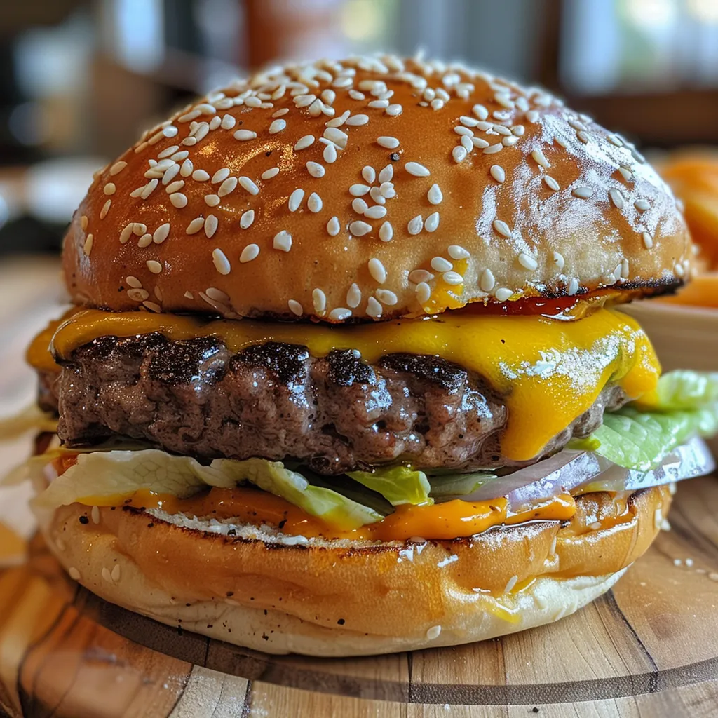 Fluffy burger buns topped with sesame seeds, presented in a detailed side view.