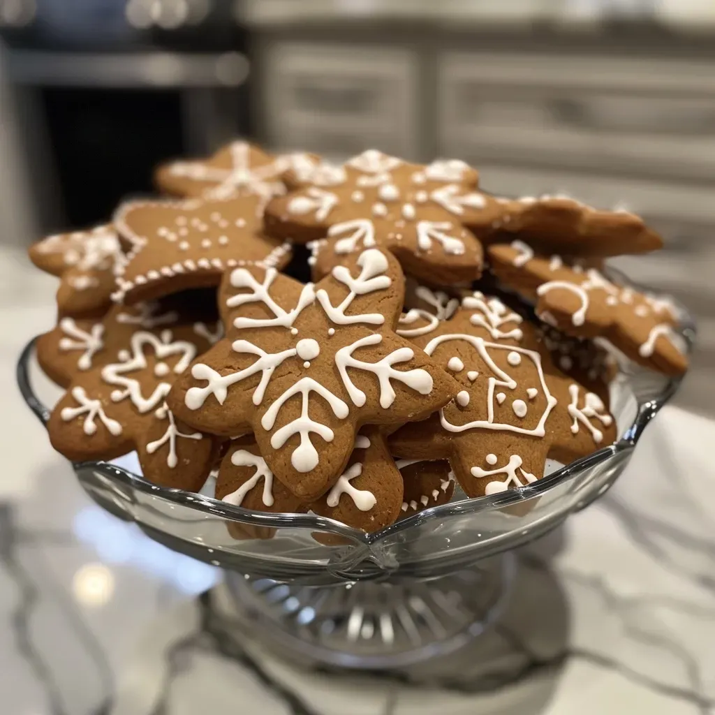 ['Close-up view of a Christmas Gingerbread Bowl made from orange gingerbread cookie dough.', 'Side view of a festive gingerbread bowl filled with colorful holiday decorations.', 'Detailed image of a gingerbread bowl crafted from dough, with a smooth exterior.', 'Close-up of a warm, freshly baked gingerbread bowl ready for holiday treats.']