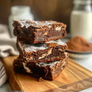 ['A side view of Cottage Cheese Mummy Brownies with chocolate chunks and creamy frosting.', 'Close-up image of Cottage Cheese Mummy Brownies topped with whipped cream cheese.', 'A side perspective showcasing the moist texture and mummy-like decoration of brownies.', 'Juicy brownies made with cottage cheese and chocolate, displayed from the side.']