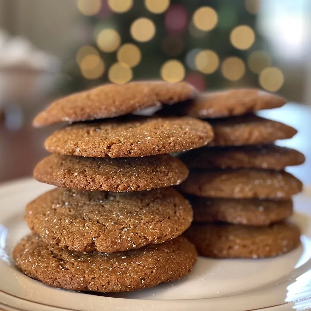 ['Close-up view of healthy gingerbread cookies with a crispy edge and a soft center.', 'Side view of freshly baked gingerbread cookies, showcasing their rich brown color and spice texture.', 'Delicious gingerbread cookies arranged neatly, highlighting their intricate shapes and glistening surface.', 'A batch of healthy gingerbread cookies with visible spices and a golden-brown hue.']