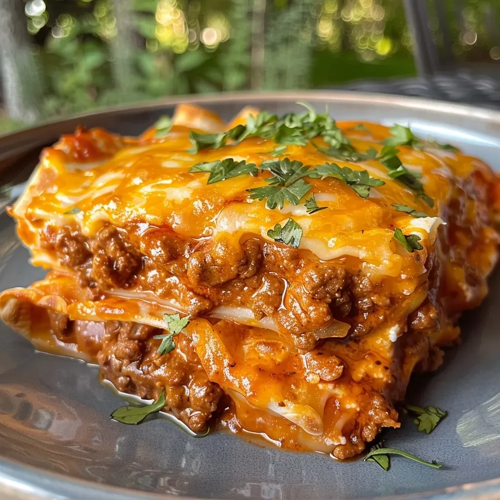 ['Close-up view of Hidden Protein Enchiladas with vibrant toppings.', 'Juicy Hidden Protein Enchiladas presented on a plate, side view.', 'A side view of enchiladas filled with protein-rich ingredients and sauce.', 'Delicious Hidden Protein Enchiladas garnished and ready to serve.']