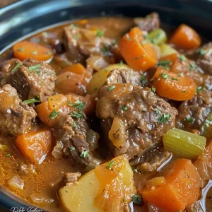 ['Close-up view of a hearty Witches Cauldron Casserole with visible chunks of beef and vegetables.', 'Side angle of a bubbling Witches Cauldron Casserole, showcasing golden potatoes and colorful carrots.', 'Detailed image of a Witches Cauldron Casserole, featuring tender beef and a creamy sauce.', 'Hot Witches Cauldron Casserole in a rustic dish, highlighting its inviting texture and vibrant ingredients.']