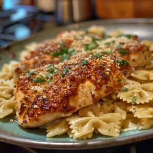 Chicken Garlic Parmesan Pasta