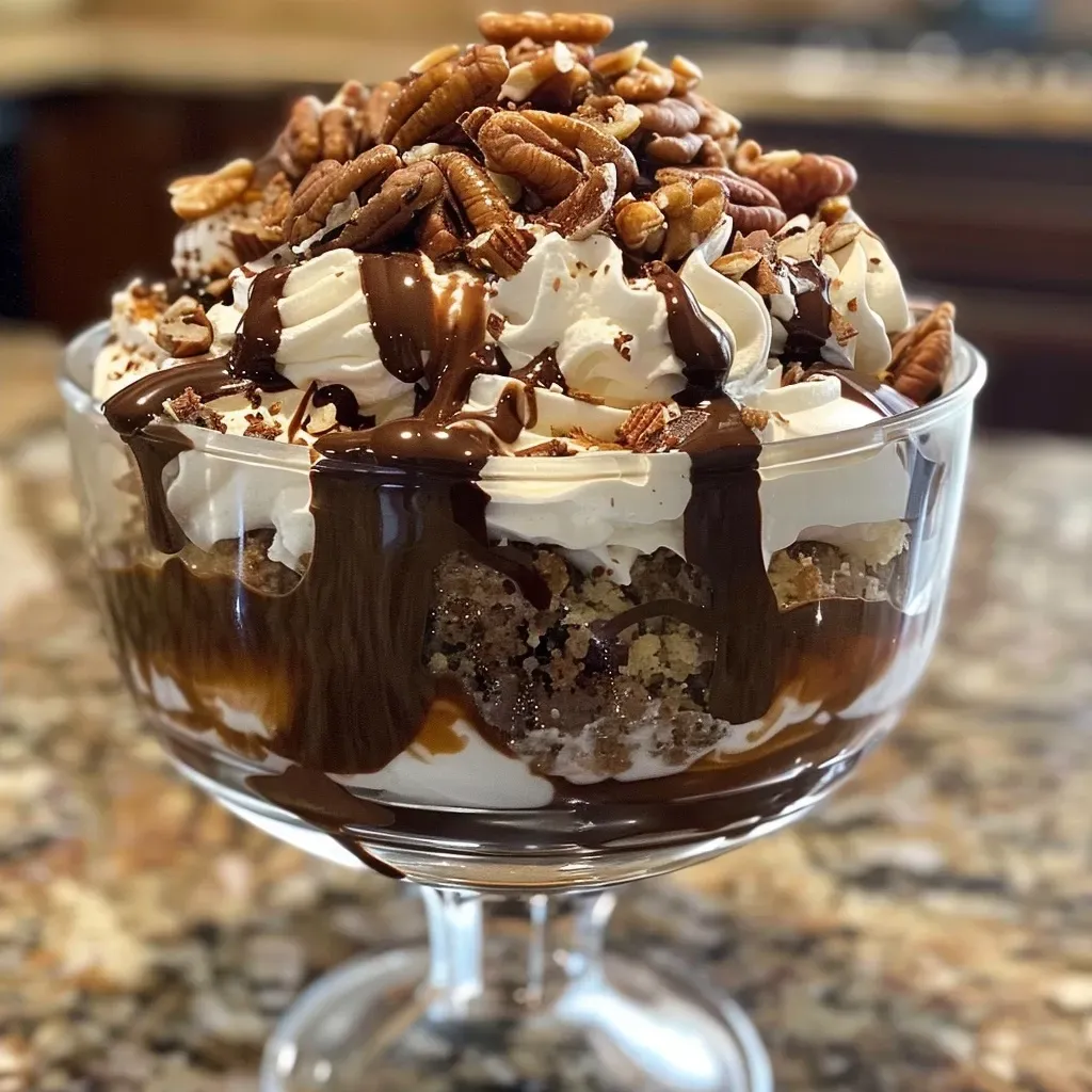 Chocolate Praline Trifle