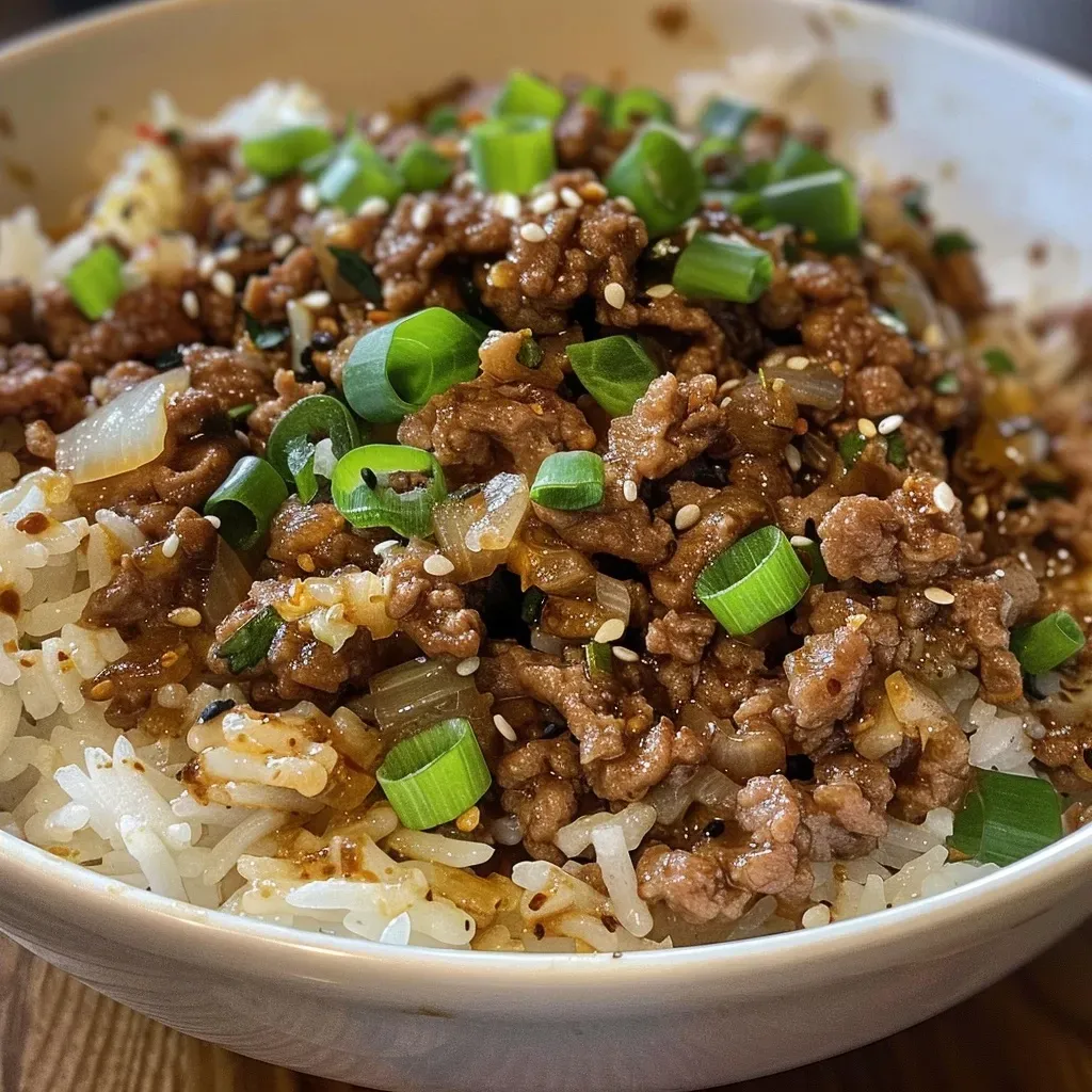 Garlic Butter Beef Rice