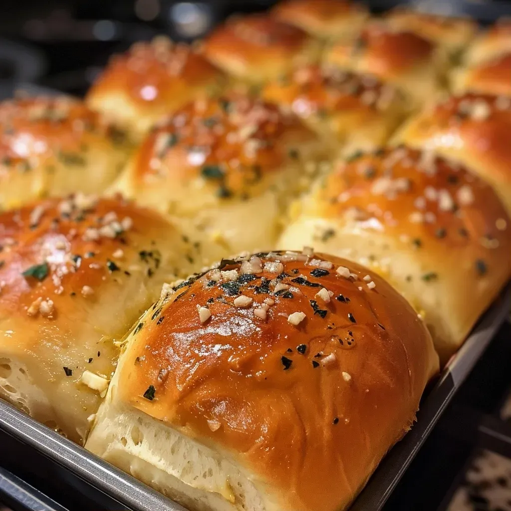 Garlic Butter Dinner Rolls