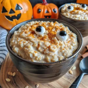 Halloween Overnight Oats