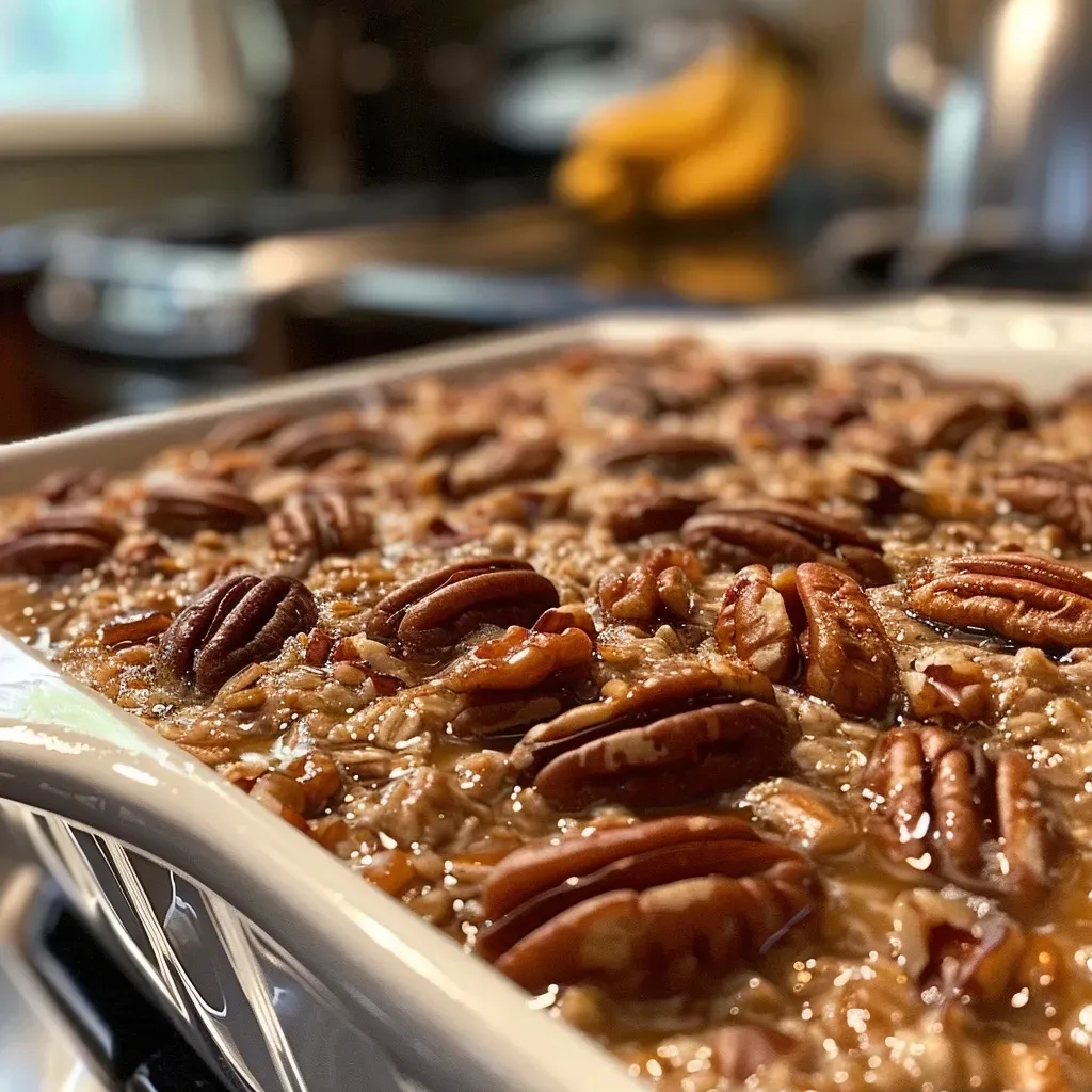 Maple Pecan Baked Oatmeal