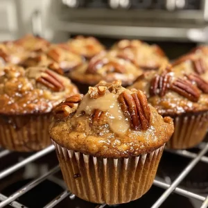 Praline Banana Muffins Recipe