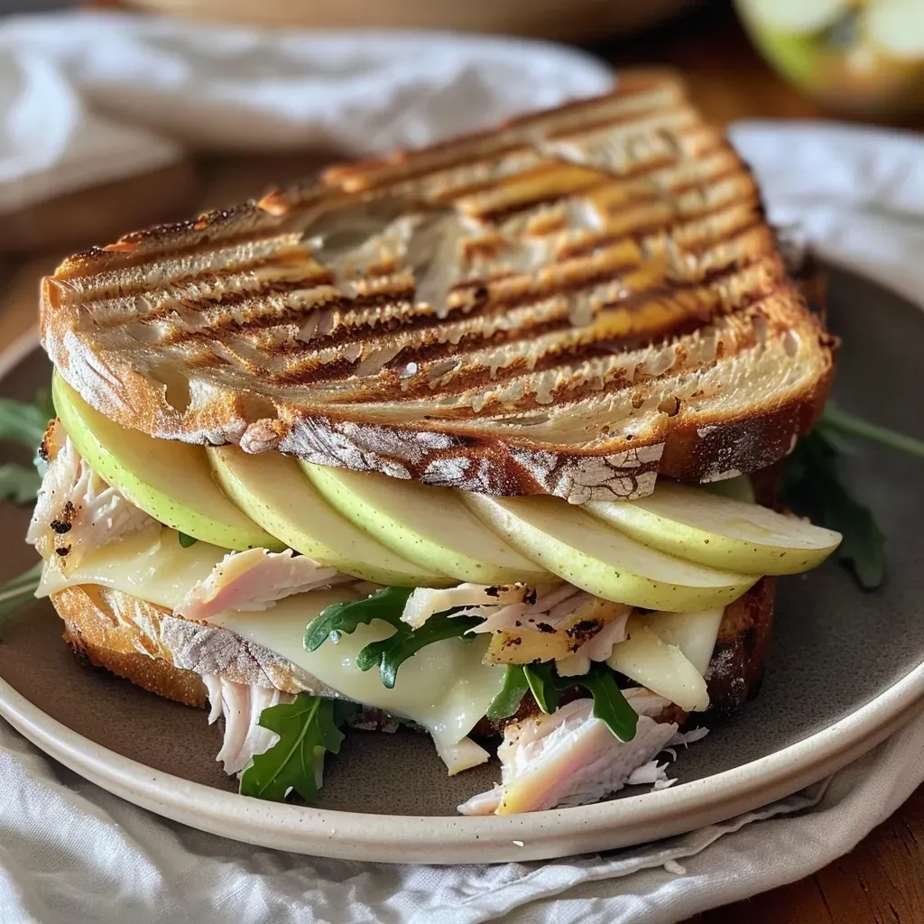 Turkey Apple Brie Panini