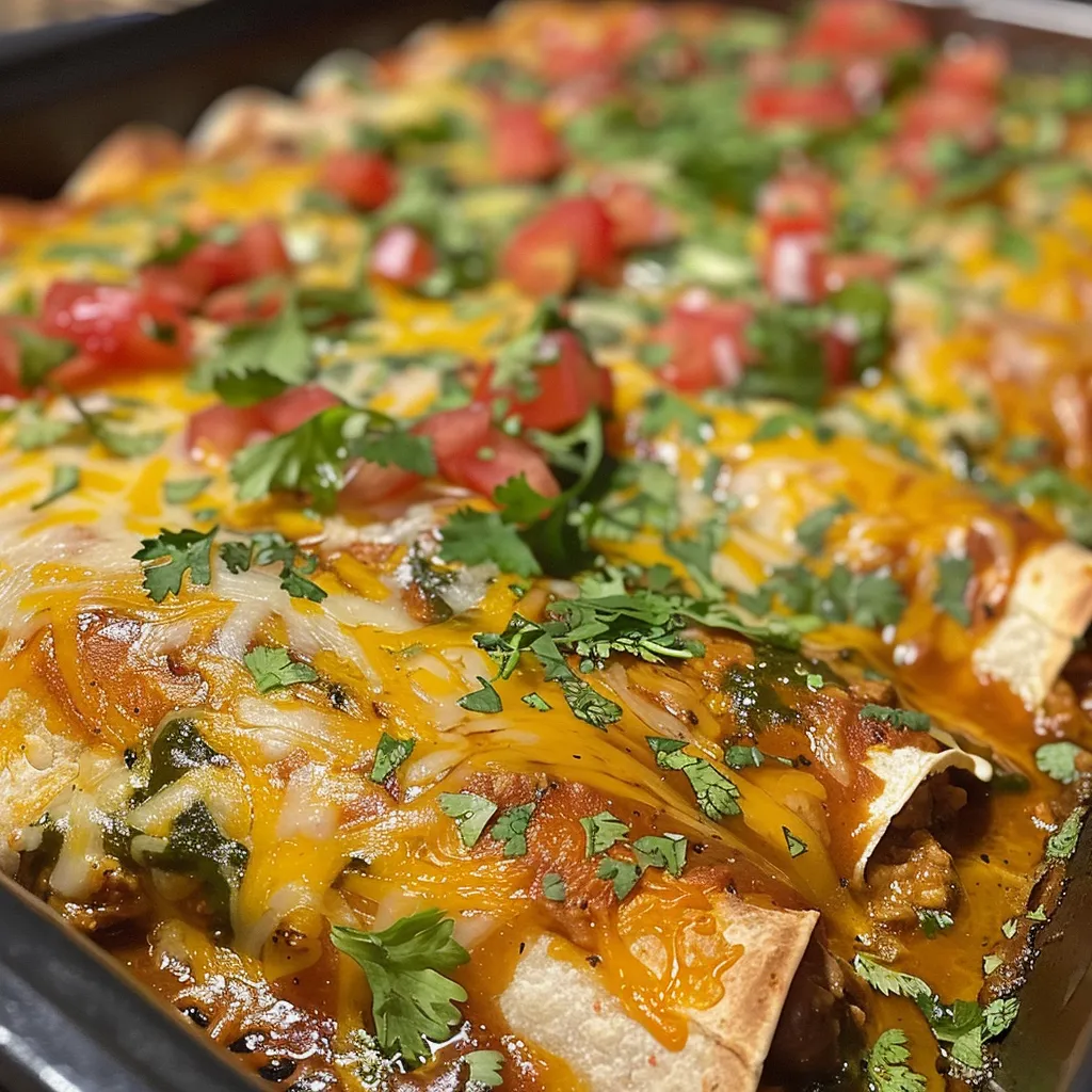 High Protein Turkey Black Bean Enchiladas (gluten-free)