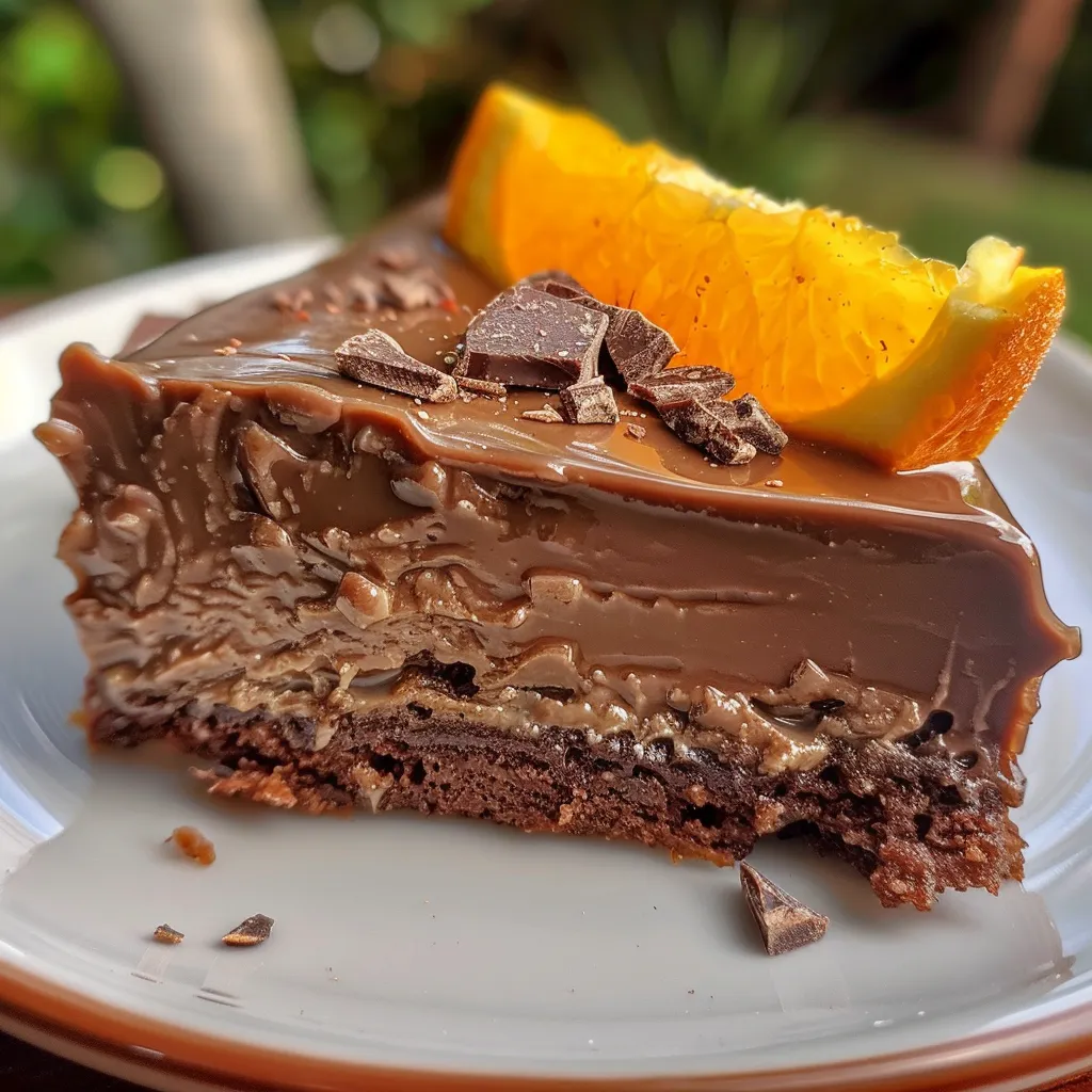 5-Ingredient Chocolate Orange Pudding