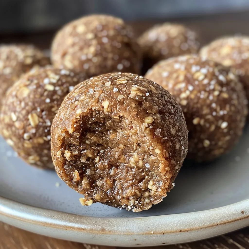 Dairy-Free Molasses Protein Balls